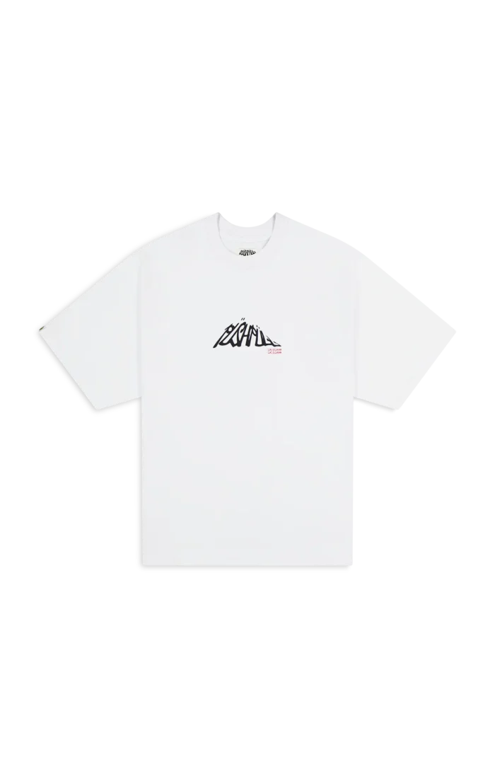 WHITE CALLIGRAPHY TEE