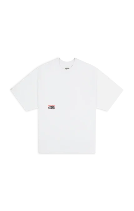 WHITE STICKER SLAP TEE